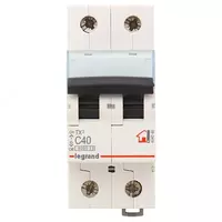  Ochirish toxtatuvchisi RX³ 4500 - 2P - 230/400 V~ - 40 A - 2 modul - 