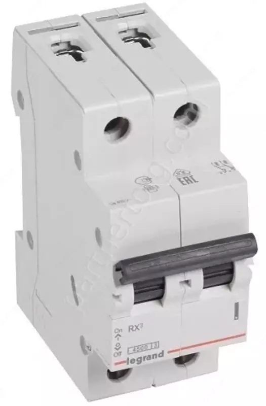 Автоматический выключатель RX³ 4500 - 2П - 230/400 В~ - 50 А - 2 модуля