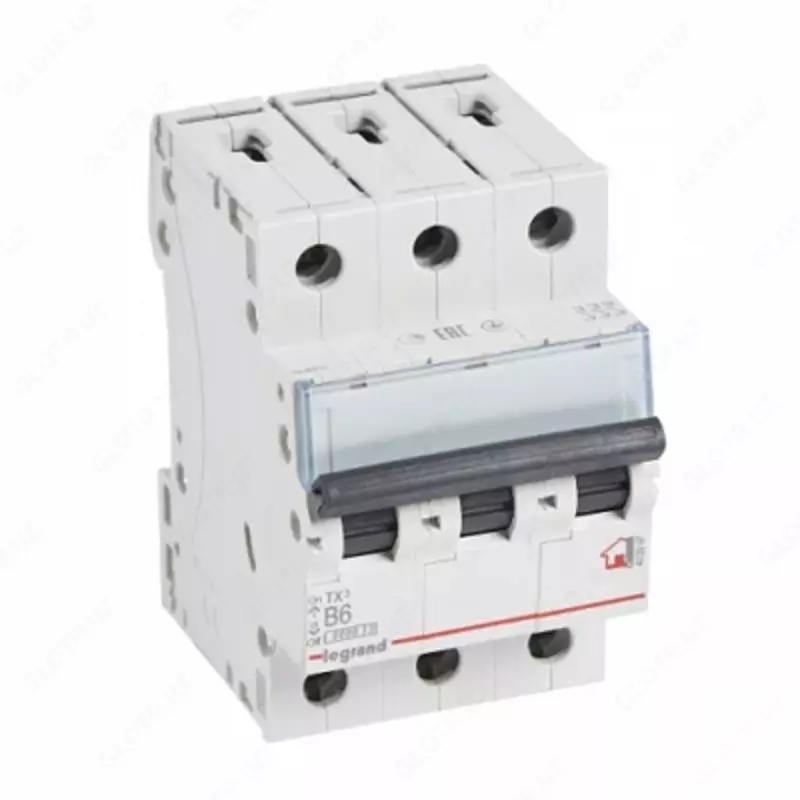  Автоматический выключатель TX3 MCB 1P C2 6000A BIC - 