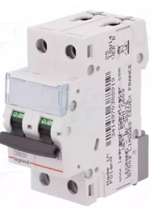  Haddan tashqari oqim kaliti S 300 TX  2P C4  4A 6000A - 