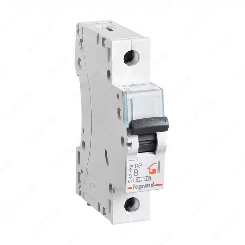 Ochirish toxtatuvchisi TX³ 6000 - 6 kA - xarakterli turdagi B - 1P - 230/400 V~ - 16 A - 1 modul