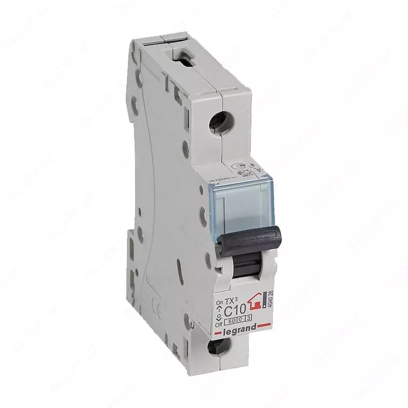 Ochirish toxtatuvchisi TX³ 6000 - 6 kA - xarakterli turdagi B - 1P - 230/400 V~ - 40 A - 1 modul