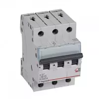 Ochirish toxtatuvchisi TX³ 6000 - 6 kA - xarakterli turdagi B - 3P - 400 V~ - 10 A - 3 modul
