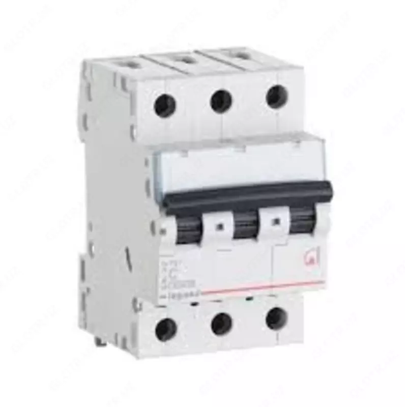  Автоматический выключатель TX³ 6000 - 6 кА - тип характеристики B - 3П - 400 В~ - 25 А - 3 модуля - 