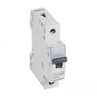  Автоматический выключатель TX³ 6000 - 6 кА - тип характеристики C - 1П - 230/400 В~ - 6 А - 1 модуль - 