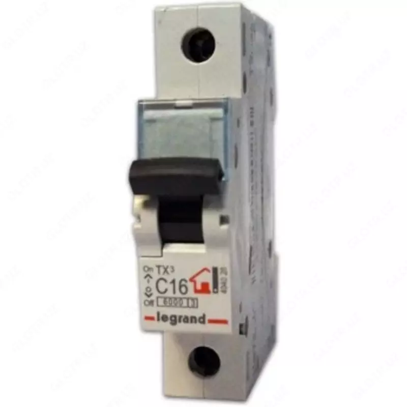 Автоматический выключатель TX³ 6000 - 6 кА - тип характеристики C - 1П - 230/400 В~ - 50 А - 1 модуль