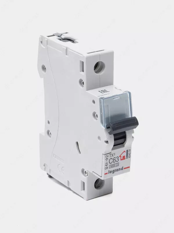 Ochirish toxtatuvchisi TX³ 6000 - 6 kA - xarakterli C tipi - 1P - 230/400 V~ - 63 A - 1 modul
