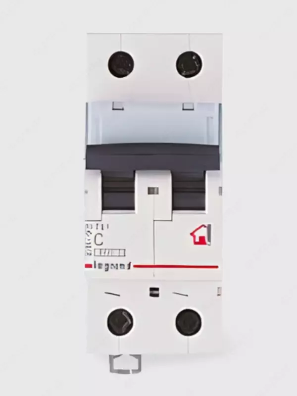 Автоматический выключатель TX³ 6000 - 6 кА - тип характеристики C - 2П - 230/400 В~ - 6 А - 2 модуля