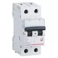  Ochirish toxtatuvchisi TX³ 6000 - 6 kA - xarakterli turi C - 2P - 230/400 V~ - 32 A - 2 modul - 
