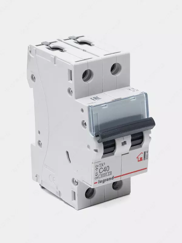 Ochirish toxtatuvchisi TX³ 6000 - 6 kA - xarakterli C tipi - 2P - 230/400 V~ - 40 A - 2 modul