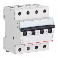 Ochirish toxtatuvchisi TX³ 6000 - 6 kA - xarakterli C tipi - 4P - 400 V~ - 50 A - 4 modul