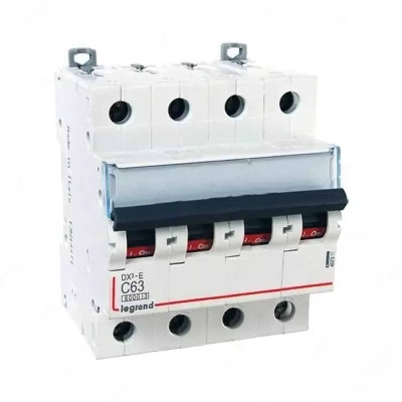  Автоматический выключатель DX3 MCB 6000 4P C63 - 