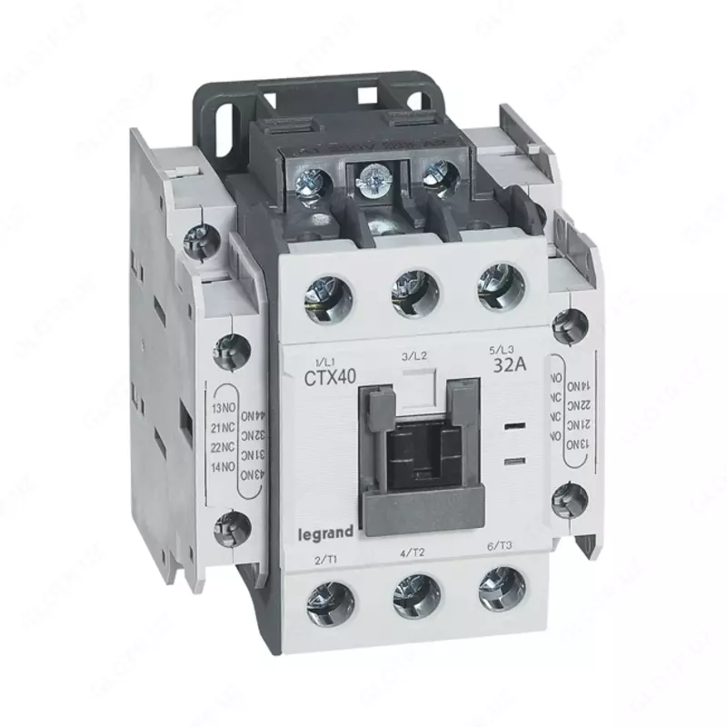  3-полюсный контактор - CTX³ 40 - 32 A - 230 В~ - 2 H.0. + 2 H.3. - 