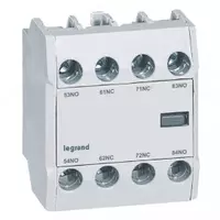 Old 2 kutupli va 4 kutupli yordamchi kontakt bloki CTX³ - 2 H.0. - 16 A