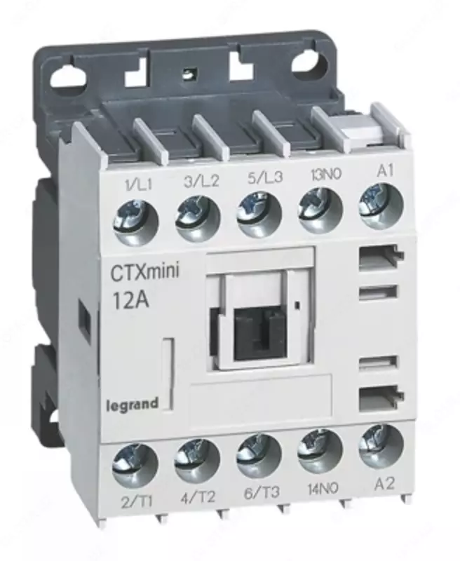  3 kutupli mini kontaktor - CTX³ mini - 1 H.0. - 12 A - 110 V - 