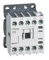  3 kutupli mini kontaktor - CTX³ mini - 1 H.0. - 12 A - 110 V - 