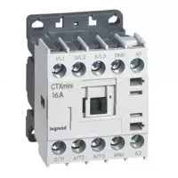 3-полюсный мини-контактор - CTX³ mini - 1 H.0. - 16 A - 230 В