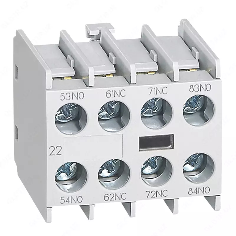 Блок вспомогательных контактов - для мини-контакторов CTX³ mini - фронтальный - 2 H.0. + 2 H.3.