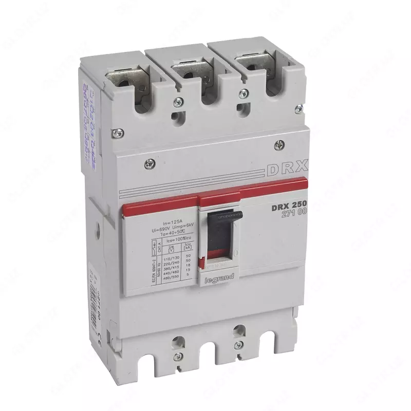  Выключатель автоматический DRX250 термомагнитный 250A 3П 18кА - 