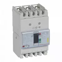 Ochirish toxtatuvchisi DPX³ 160 - termomagnit chiqarish - 25 кА - 400 В~ - 3П - 100 А