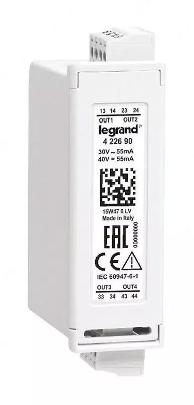  Модуль 4 логических выхода / 4 STATIC OUTPUTS EXP. MOD. - 