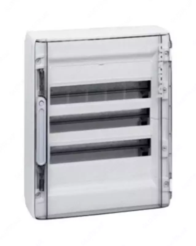 Распределительный щиток XL³ 125 - с прозрачной дверью - 4 ряда - 72 модуля - 750х450х128 мм