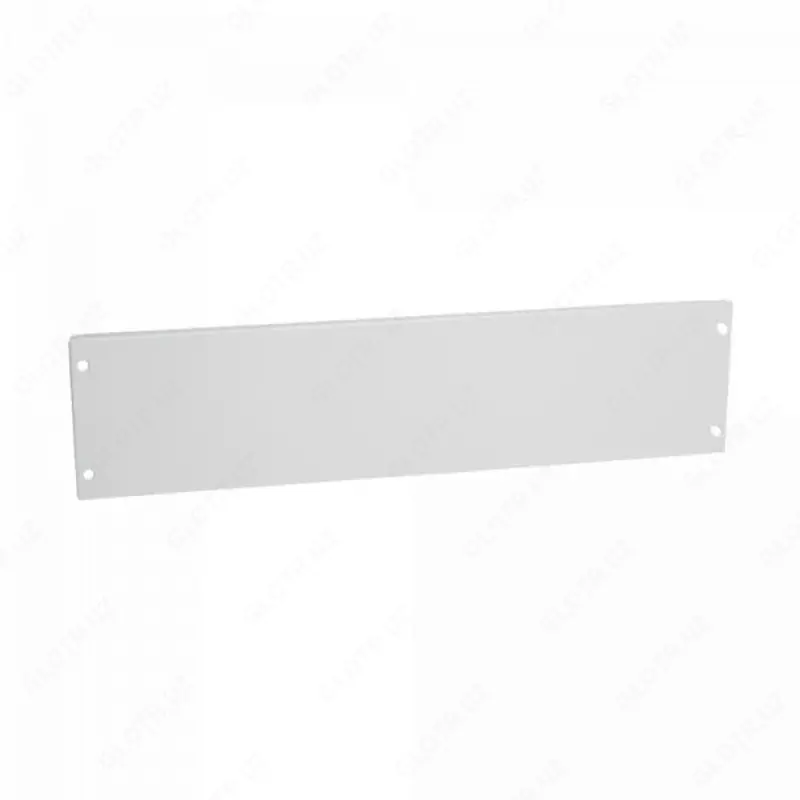 Сплошная металлическая лицевая панель на винтах XL³ 800/4000 - высота 150 мм - 24 модуля