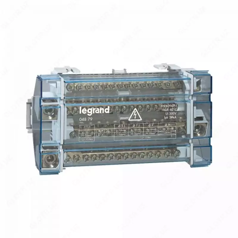  Modulli tarqatish bloki - 4P - 160 A - 15 ta ulanish - 