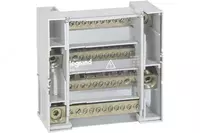  Модульный распределительный блок - 4П - 250 A - 12 подключений - 