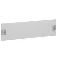  Сплошная лицевая панель металлическая XL³ 400 - для шкафов и щитов - высота 100 мм - 