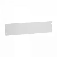 Сплошная металлическая лицевая панель на винтах XL³ 800/4000 - высота 150 мм