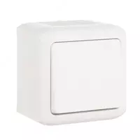 Выключатель 10A 1кл IP44 БЕЛЫЙ