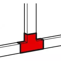  T-образный отвод - для мини-каналов Metra - 40x16 - 