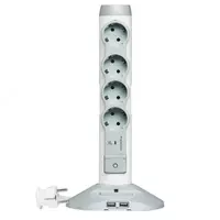 Kop rozetkali Konfor va xavfsizlik - USB zaryadlovchi bilan - 4 x 2K + 3 + 2 x USB