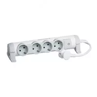  Многорозеточный блок Комфорт 4 x 2К+З - с кабелем длиной 3 м - 