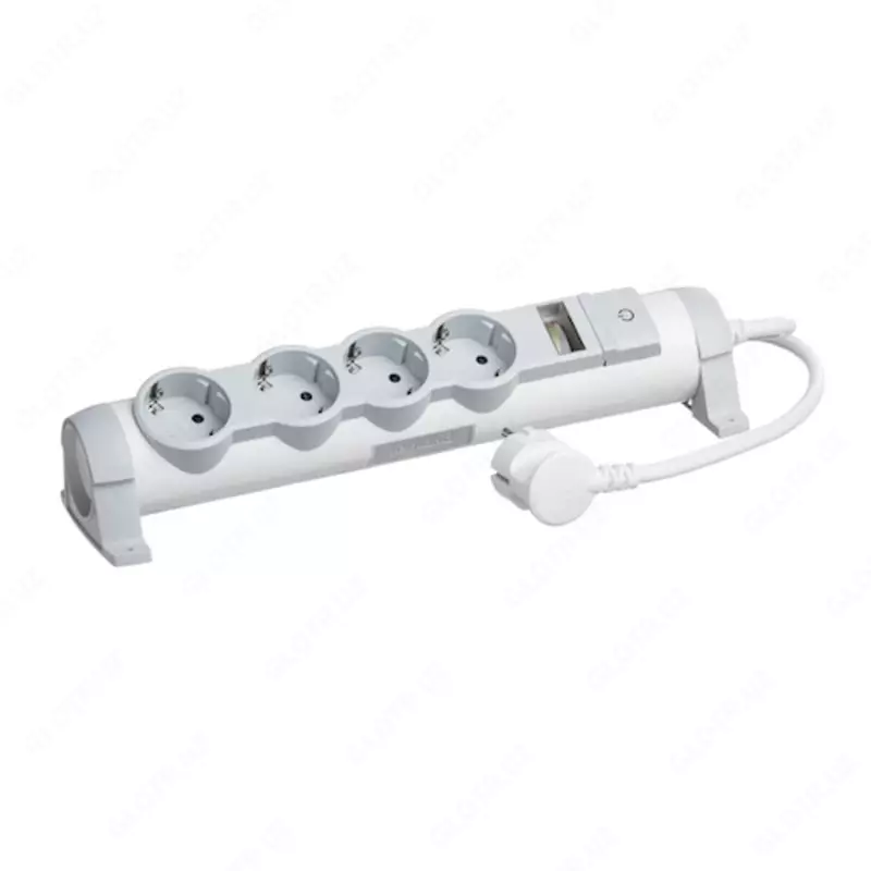  Многорозеточный блок Комфорт и безопасность 4 x 2К + З - с кабелем 3 м - 