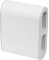  Блок Legrand Стандарт 4х2К боковые розетки 6А Белый/Серый - 