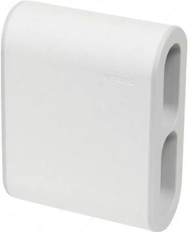  Блок Legrand Стандарт 4х2К боковые розетки 6А Белый/Серый - 