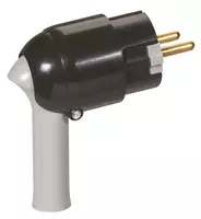 Вилка PLUG2P+E FR-SC EXTRACTION BLACK