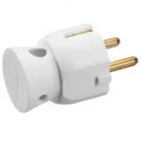 Вилка PLUG 2P+E SCH SIDE WHITE - 36 600 сум