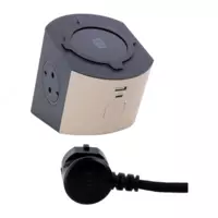 Блок питания 3х2Р+3 с кабелем 5м/1 5мм2 Standart Legrand