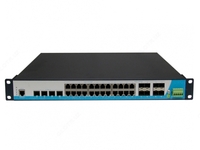 Уровень 3 управляемый 28-портовый 10/100/1000M&10G промышленный коммутатор POE HR600M-ATG-SWTG342408