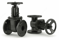 Задвижка чугунная Фланцевая ДУ-300 РУ-10