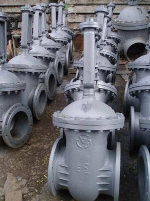  Quyma temir eshikli vana Flanesli DU-300 RU-10 - 