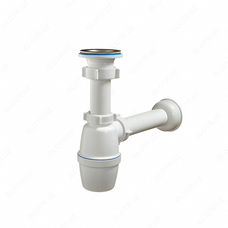 Plastik bo'yinbog'li sifon va sifon