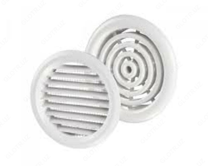 Решетка круглая пластмассовая 200ф