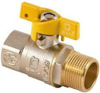 Вентиль шаровой бабочка для Газа ДУ-20 Турция - от 48 041.7 сум