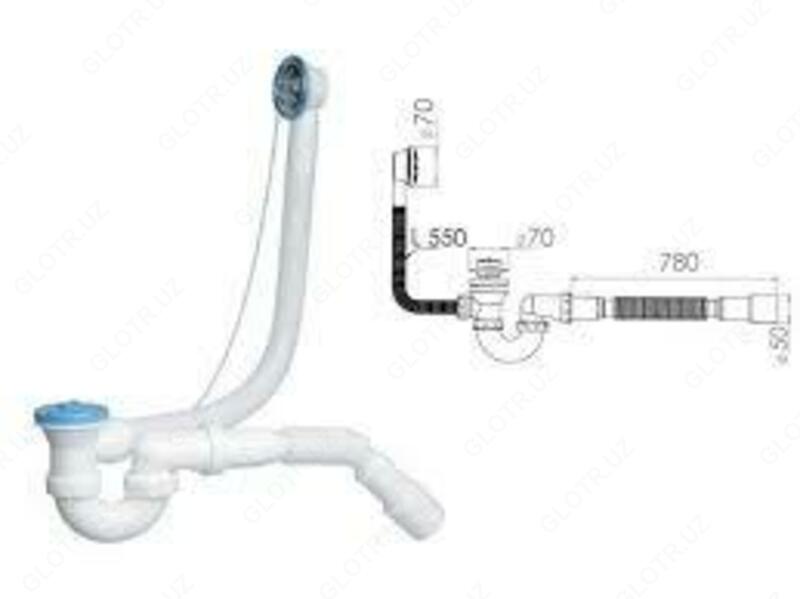  Cифон на ванну NOVA - 