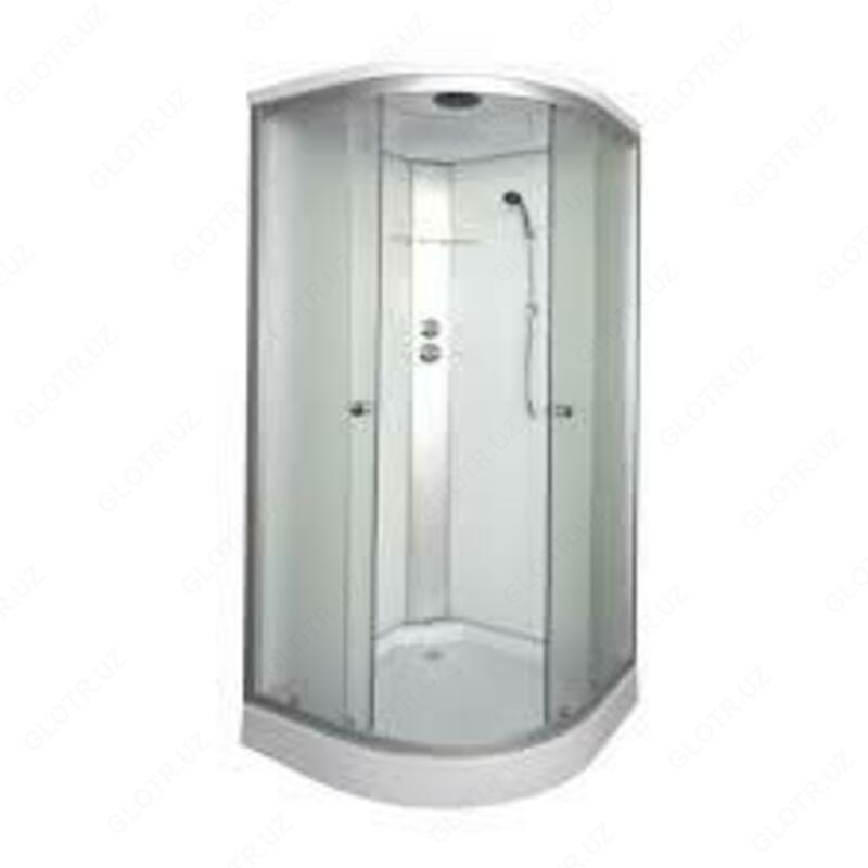  Закрытая душевая кабина 90х90 компакт пол.люкс - 