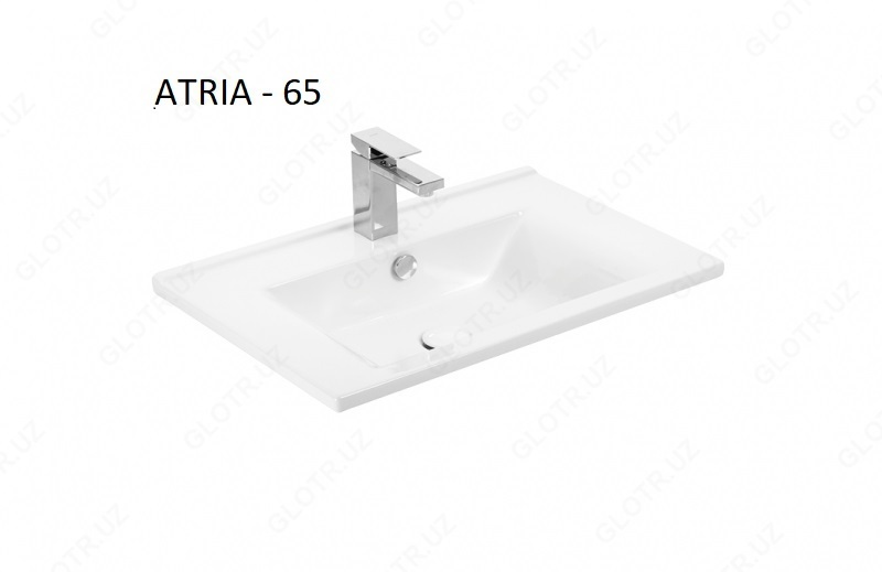 Умывальник керамическая ATRIA Турция 65см - 1 021 836.9 сум